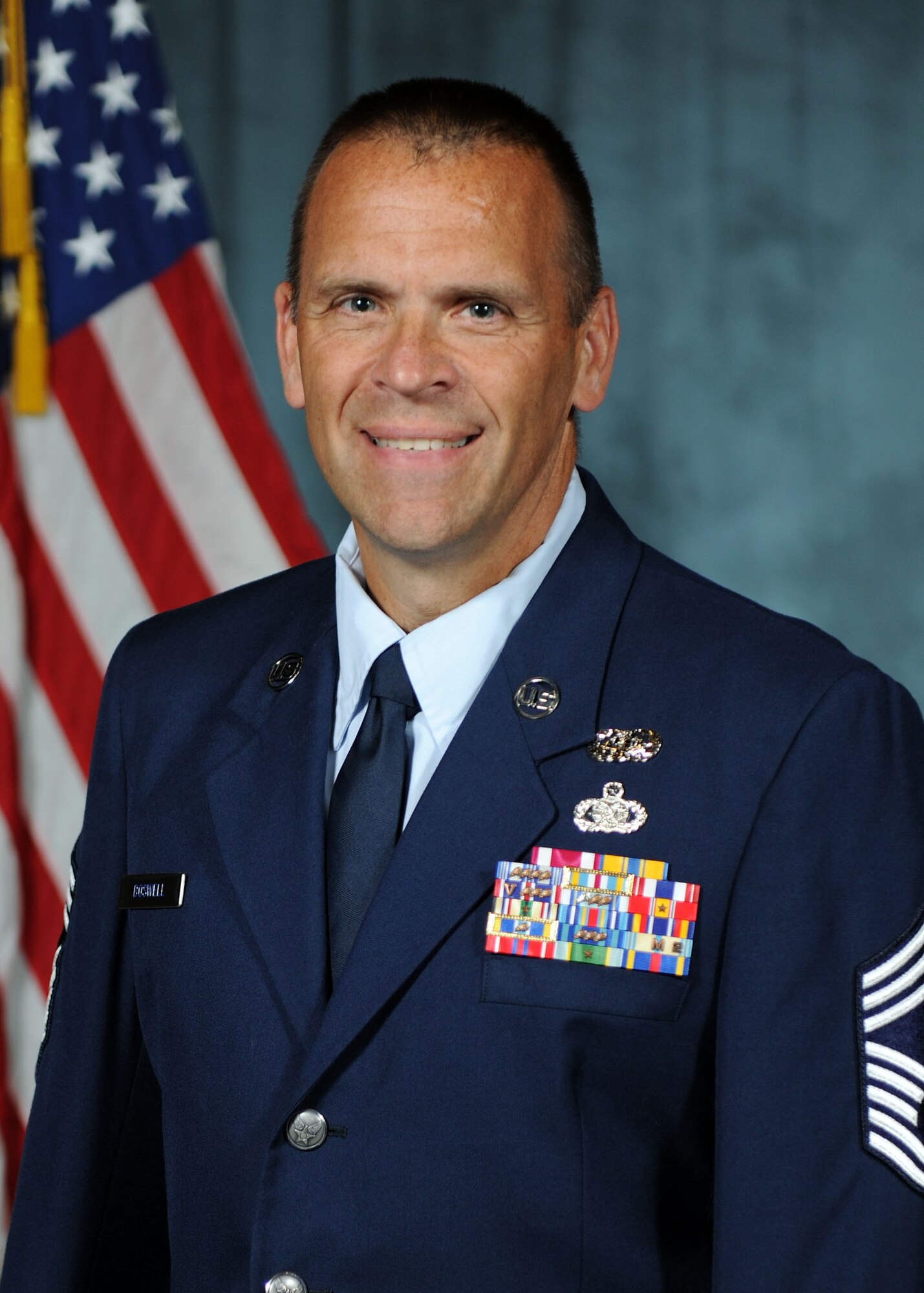 Official photo of New York Air National Guard Chief Master Sgt. James Boswell. (New York Air National Guard photo by Tech. Sgt. Jeremy M. Call/Released)