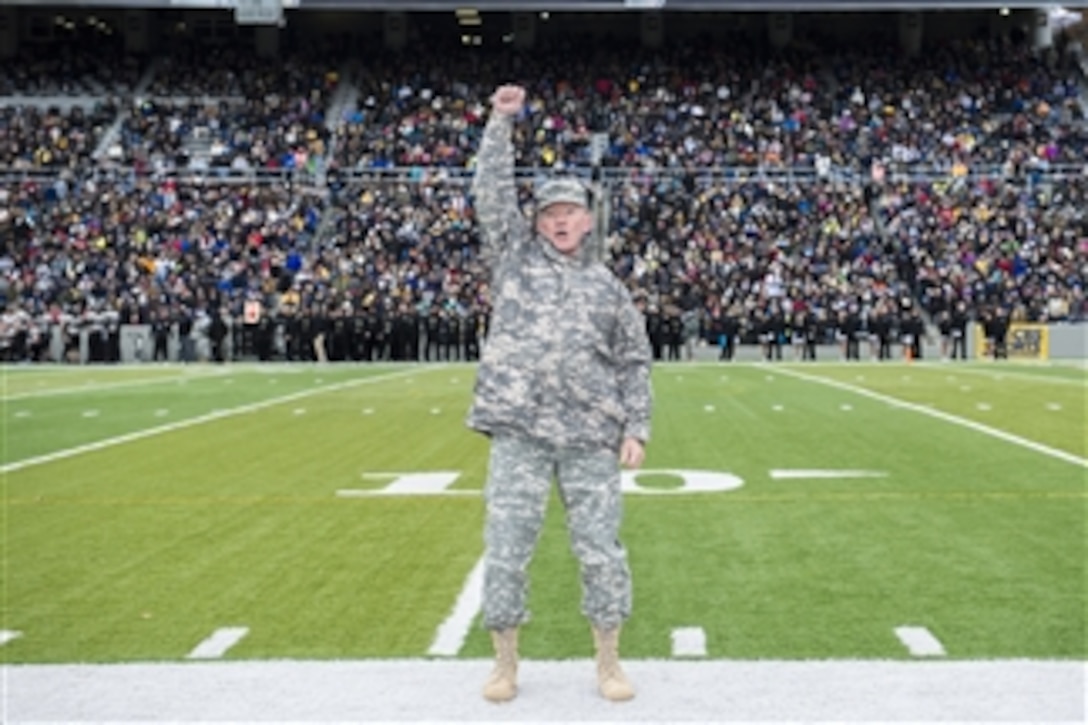 Dempsey Attends Air ForceArmy Game