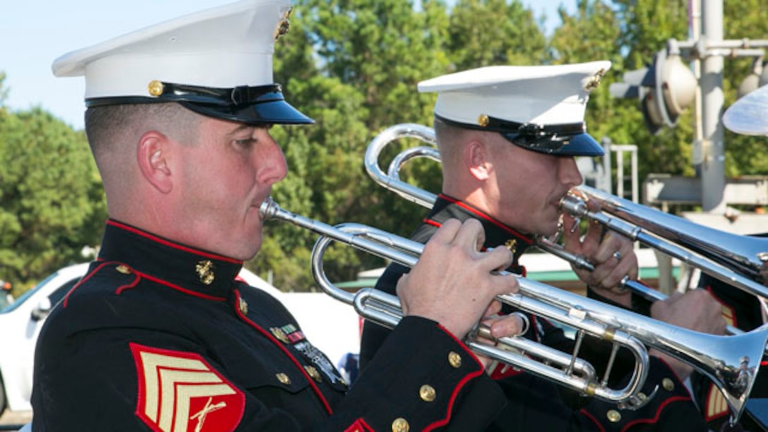 Marines, veterans and their families gathered at the Yemassee train station for the 2nd Annual Yemassee Train Depot Reunion Oct. 16. Yemassee was the first stop for eager recruits seeking to earn the title United States Marine before reaching Marine Corps Recruit Depot Parris Island from 1915 to 1965. Many Marines that fought in wars and conflicts spanning WWI through Vietnam began their transformation at the train station.