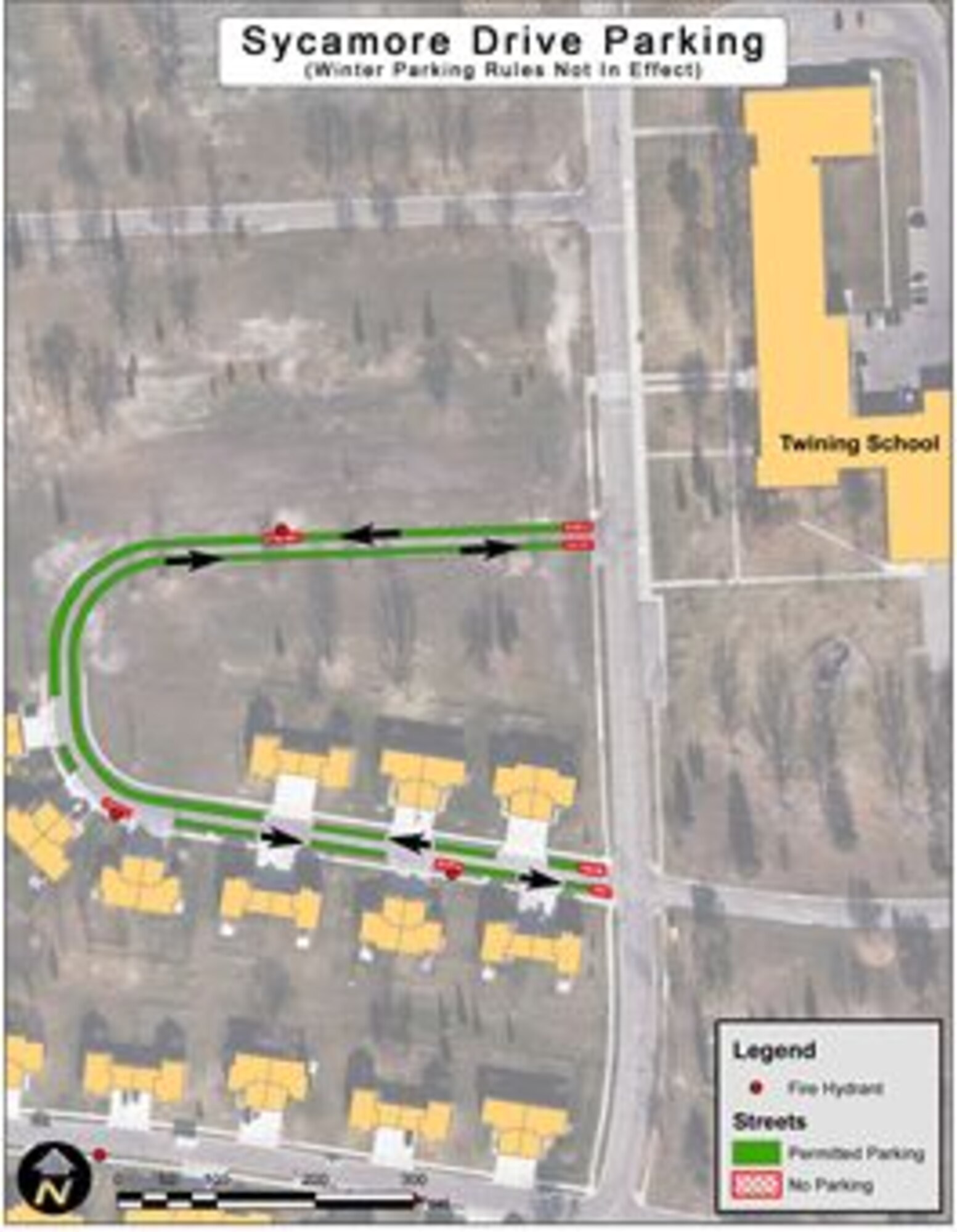 Current Sycamore Parking