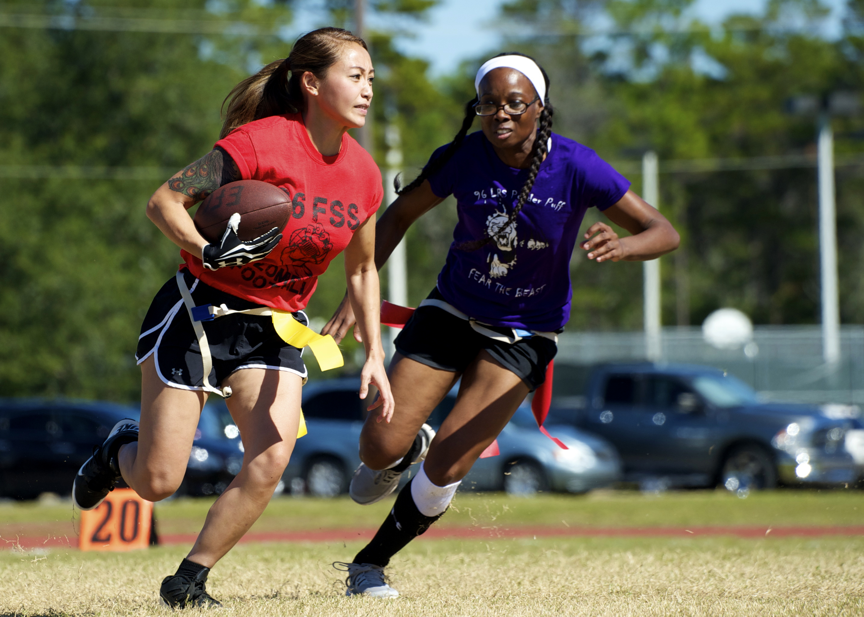 LRS defeats FSS in powderpuff game