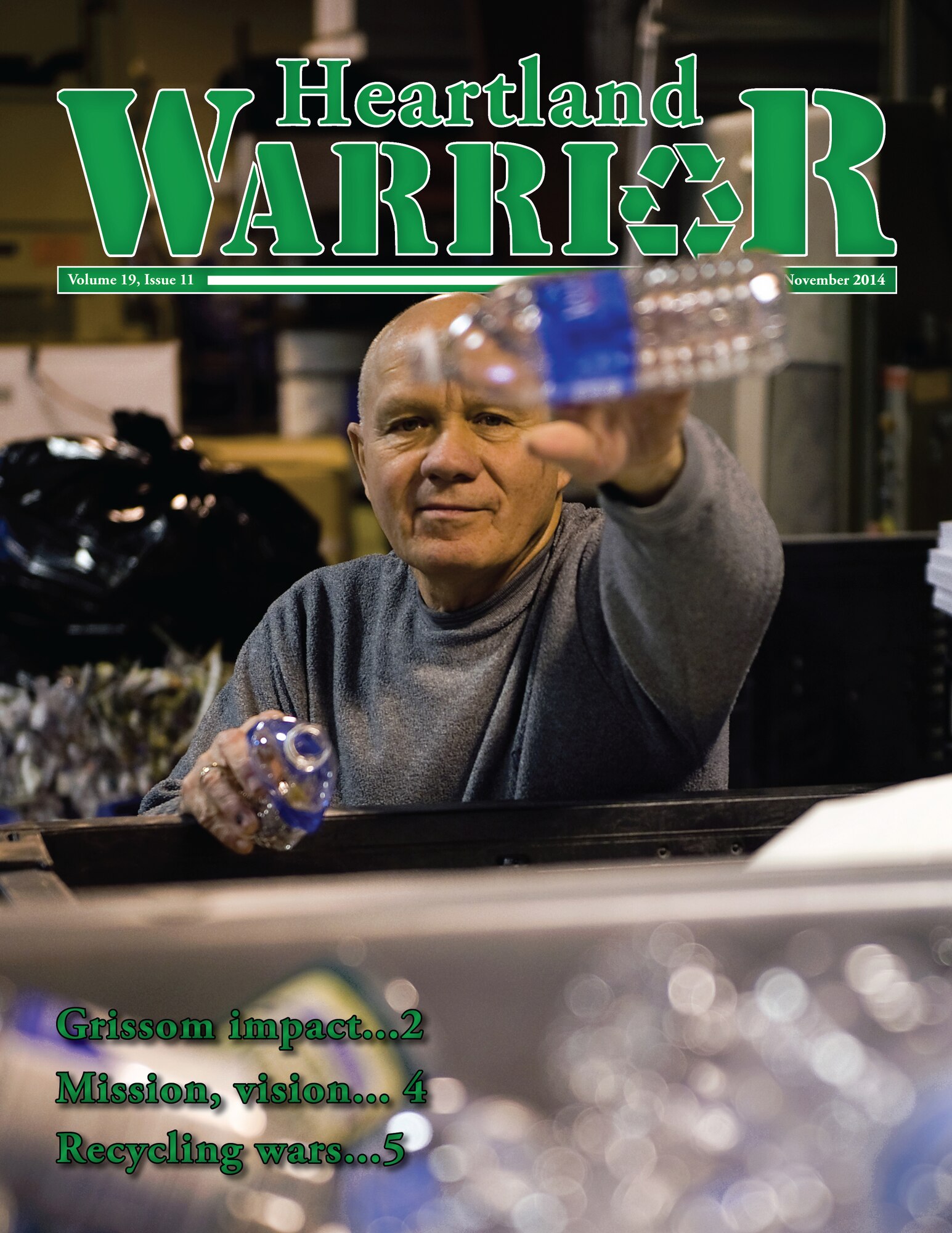 The November edition of the Heartland Warrior is now online. This issue contains 13 pages of news, photos and information about Grissom Air Reserve Base, Ind., and the 434th Air Refueling Wing. (U.S. Air Force photo/Mark R. W. Orders-Woempner)