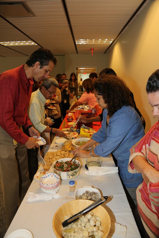 Employees participate in the second annual Hispanic Heritage Month cook-off.