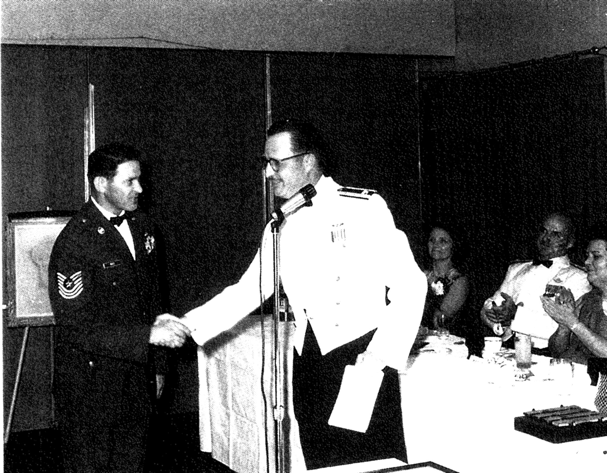 Master Sgt. Amiel Guitz retires from the U.S. Air Force in 1966 after serving 20 years on active duty beginning at the age of 15. Guitz has numerous accomplishments in the aircraft spectrum including certifications for the Federal Aviation Administration and aircraft inspection, along with experience as an airline transport pilot and commercial aircraft dispatcher. He is also the only civilian to complete initial qualification training on the B-2 Spirit. (Courtesy photo)