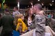 U.S. Air Force Staff Sgt. Eric Nolan, 13th Aircraft Maintenance Squadron avionics technician, is welcomed home from a deployment by wife Heidi, and daughter Dakota, at Misawa Air Base, Japan, Oct. 14, 2014. During the deployment, Nolan and more than 100 Airmen from the 13th Fighter Squadron and AMXS ensured the success of the U.S. Air Forces Central Command by standing ready, engaged and vigilant. (U.S. Air Force photo by Staff Sgt. Alyssa C. Wallace/Released)