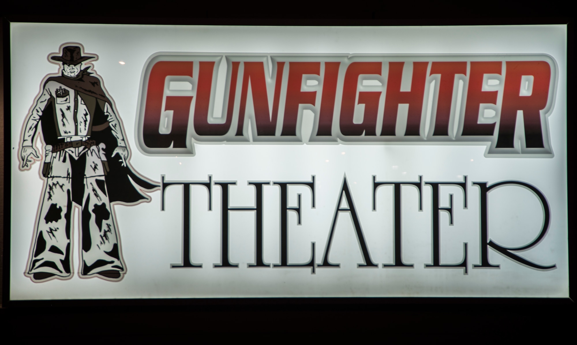 The Gunfighter Theater is scheduled to reopen at 7 p.m. Nov. 8, 2014, at Mountain Home Air Force Base, Idaho. The first movie being shown is “Teenage Mutant Ninja Turtles;” admission is free and concessions will be available for purchase.  (U.S. Air Force photo by Staff Sgt. Roy Lynch/RELEASED)