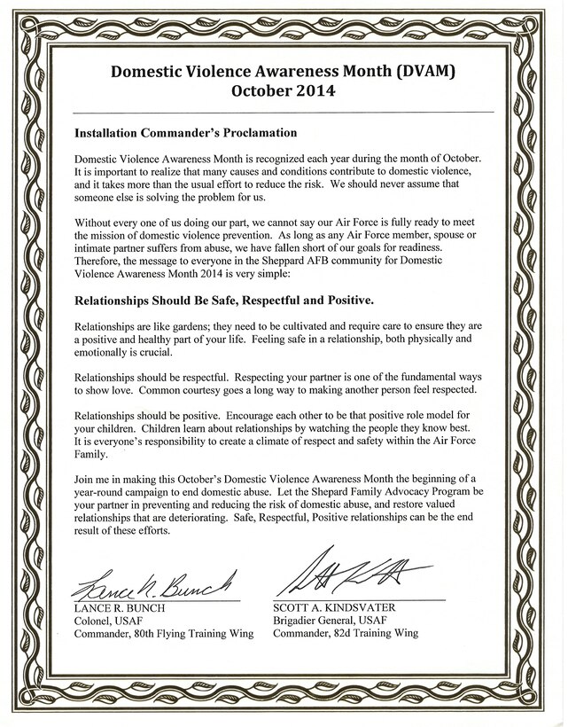 proclamation 