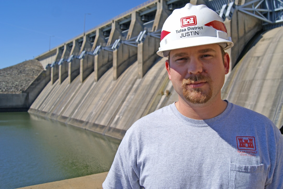 Justin Crow is a power plant senior mechanic at the Eufaula Dam Powerhouse.