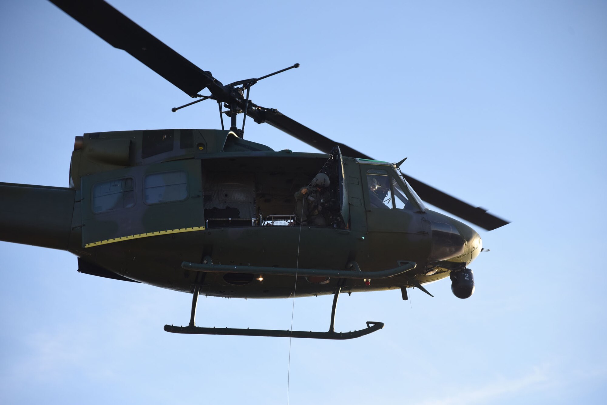 Members from the 40th Helicopter Squadron and the 341st Medical Operations Squadron participated in a search and rescue training exercise Nov. 5th. Since 1968, the 40th HS has recorded more than 400 saves. (U.S. Air Force photo/Airman 1st Class Joshua Smoot)