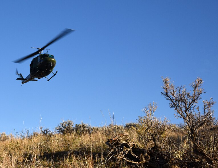 Members from the 40th Helicopter Squadron and the 341st Medical Operations Squadron participated in a search and rescue training exercise Nov. 5th. Since 1968, the 40th HS has recorded more than 400 saves. (U.S. Air Force photo/Airman 1st Class Joshua Smoot)