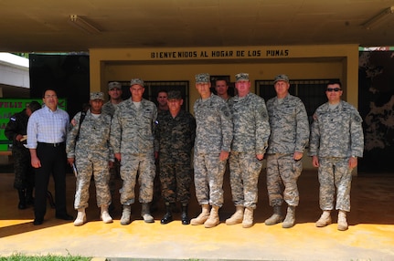 U.S. Southern Command senior leaders met with Honduran military leaders to assess the current security cooperation activities within the Department of Gracias a Dios, Oct. 5, 2014.The leadership engagement was an exceptional opportunity to follow up with the SOUTHCOM commanding general, General John Kelly's commitment to the leaders of Honduras, to recognize the situational challenges, identify support needed in order to build and sustain enduring partnerships and promote security, stability and prosperity throughout Central America.  (U.S. Air Force Photo/ Capt. Connie Dillon)

