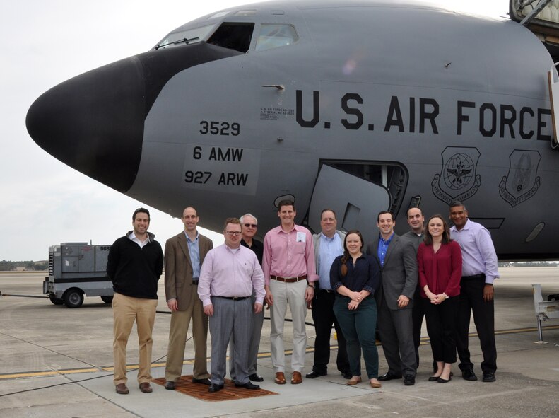 Congressional staffers from six different states participated in the first ever Staff Delegate Tour sponsored by the 927th Air Refueling Wing and Air Force Reserve Command, Nov. 5-8. The opinion leaders from Washington D.C. visited multiple Reserve wings throughout Florida during the four-day tour. (U.S. Air Force Photo/Capt Joe Simms)