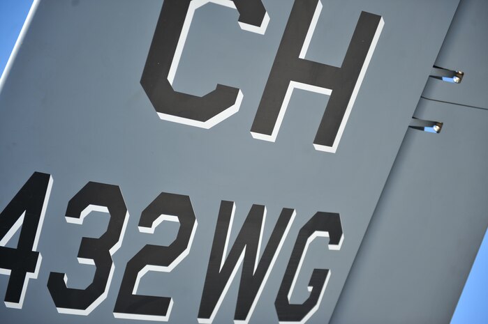 An MQ-9 Reaper sits as a static display at the Nellis Open House Nov. 7, 2014, at Nellis Air Force Base, Nev. The MQ-9 Reaper is an armed, multi-mission, medium-altitude, long-endurance remotely piloted aircraft that is employed primarily as an intelligence-collection asset and secondarily against dynamic execution targets. (U.S. Air Force photo by Tech. Sgt. Sanjay Allen)