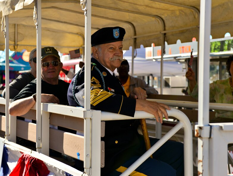 Veterans drive down the parade grounds during the 2014 Veterans Day parade at Shreveport, La., Nov. 9, 2014. There are more than 21 million military veterans in the U.S., with more than 1.5 million who are women. (U.S. Air Force photo/Airman 1st Class Mozer Da Cunha)