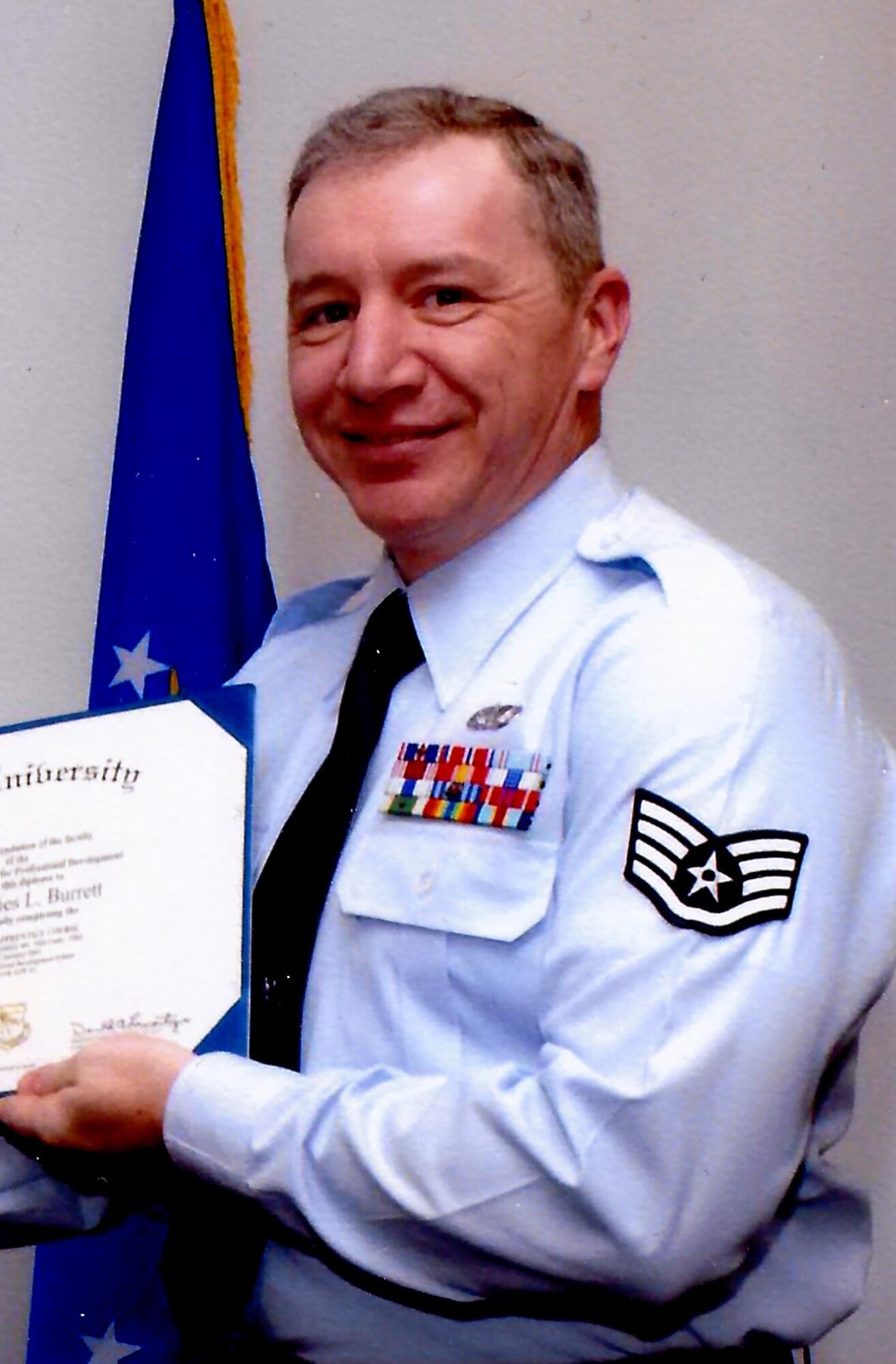 James Burrett, 49th Wing Historian, served in the U.S. Army and U.S. Air Force from 1976-2005. Many veterans still want to serve their country after their military separation. These veterans work closely with the military and make an impact long after their time in service. (Courtesy photo)