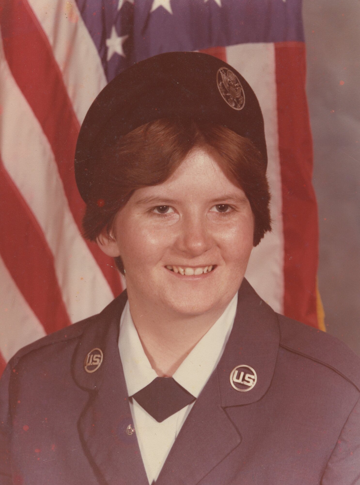 Amy Koehne, a community readiness consultant at the Airman and Family Readiness Center, served in the U.S. Air Force from 1980-2005. For some veterans the call to duty does not end when their service contract does, and they continue working with the military to help shape today’s Air Force.  (Courtesy photo)