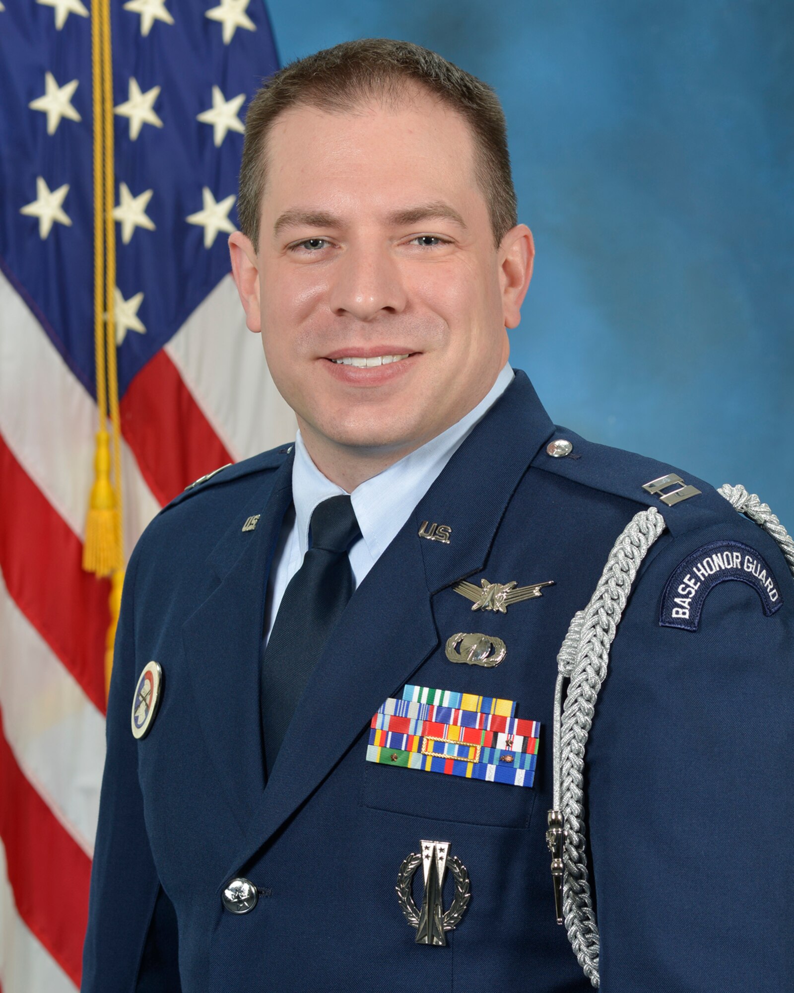 Capt. Michael Crowl, Headquarters Air Force Recruiting Service real estate and antiterrorism/force protection section chief, received his commission from Purdue University ROTC in May 2004. Before he joined AFRS, he was the Air Force Network deputy program manager and worked to develop the network Airmen use today. For Crowl, Veterans Day is about honoring military members who have served in the past. (Courtesy photo)

