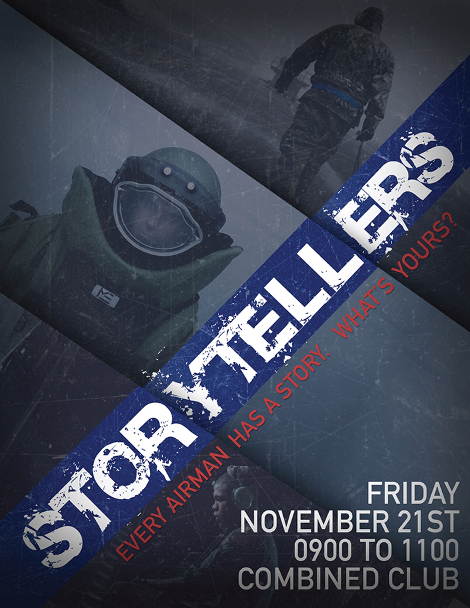 This year’s Storytellers event is 9-11 a.m. Nov. 21 in the ballroom at The Club, and includes complimentary refreshments for all attendees.
