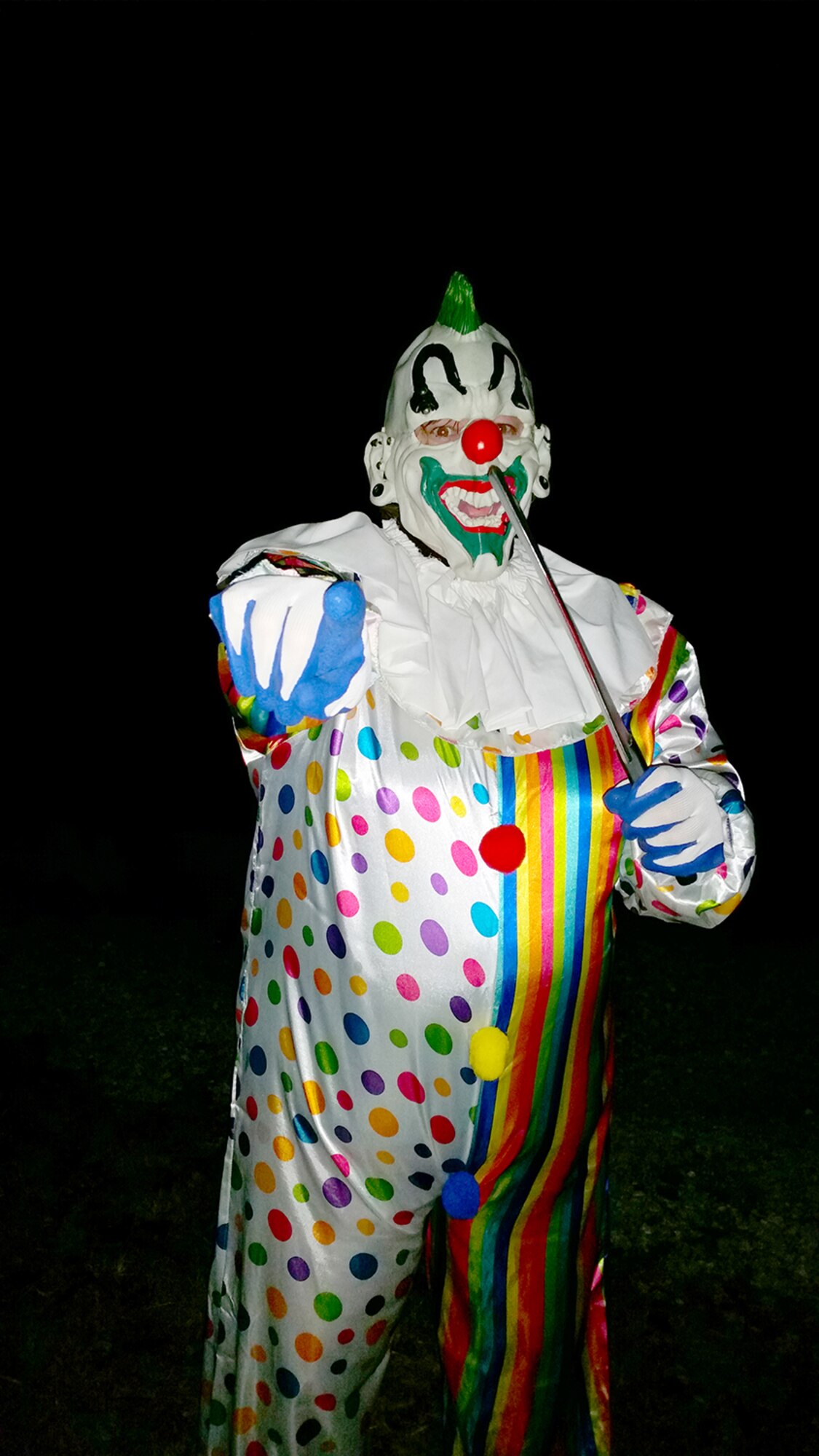 Scary characters scare participants at the Arnold Services Office Fright Fest Haunted Trail and Haunted House on Oct. 18. (Photo provided)