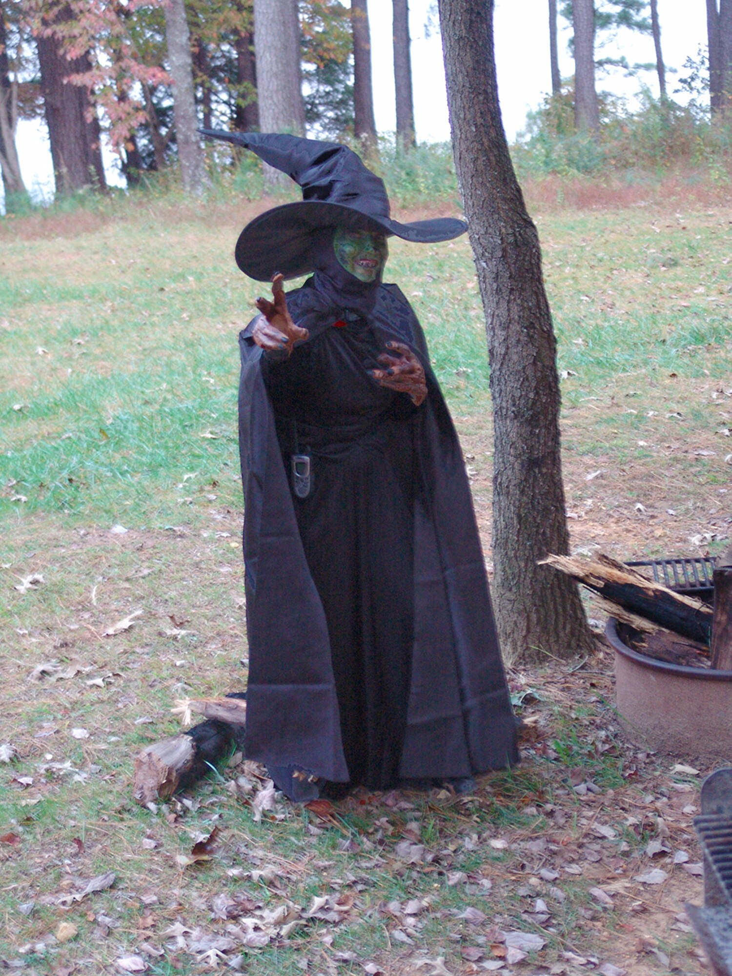 Shown here is one of the characters from the Haunted House and Haunted Trail at the Arnold Services Office Fright Fest on Oct. 18. (Photo provided)