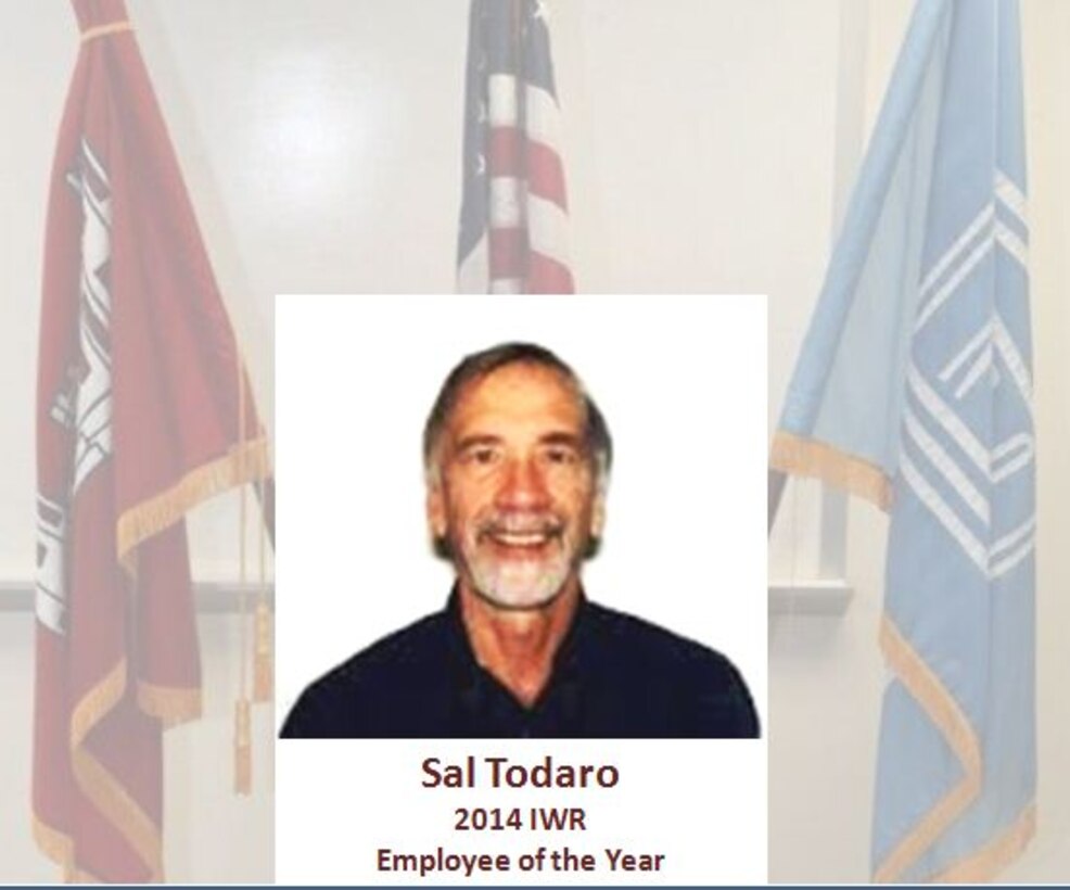 IWR 2014 Employee of the Year- Sal Todaro