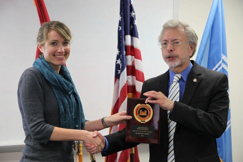 IWR 2014 Special Act of the Year - OCONUS Award- Dr. Kristen Gilroy