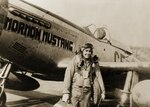 A vintage photo of retired Brig. Gen. Roland R. Wright, whose plane was named the Mormon Mustang. A Utah air base will be renamed in his honor on Nov. 18 2014. 