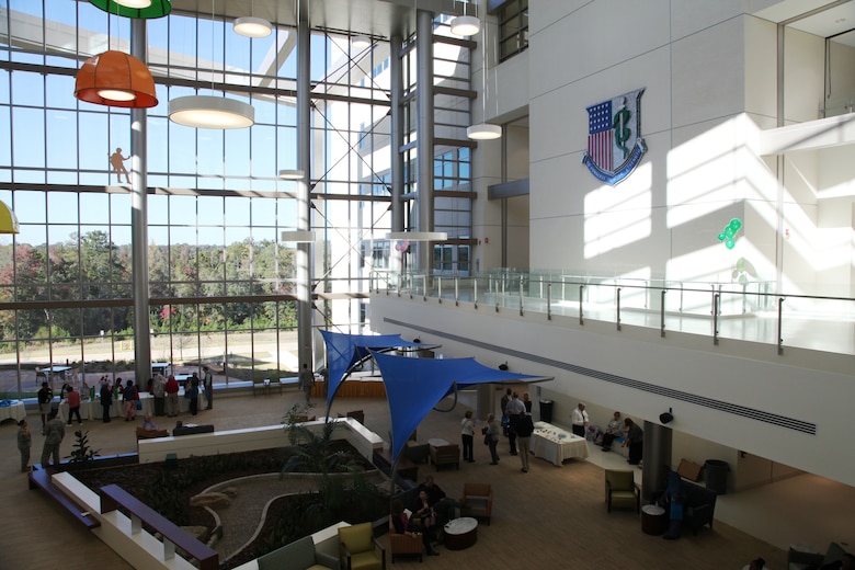 Inside the 745,000 square-foot state-of-the-art facility which will provide inpatient, outpatient and ancillary services for more than 75,000 beneficiaries. The hospital will open its doors to patients Nov. 17 and employ approximately 1,500 civilians and 800 military staff members.
