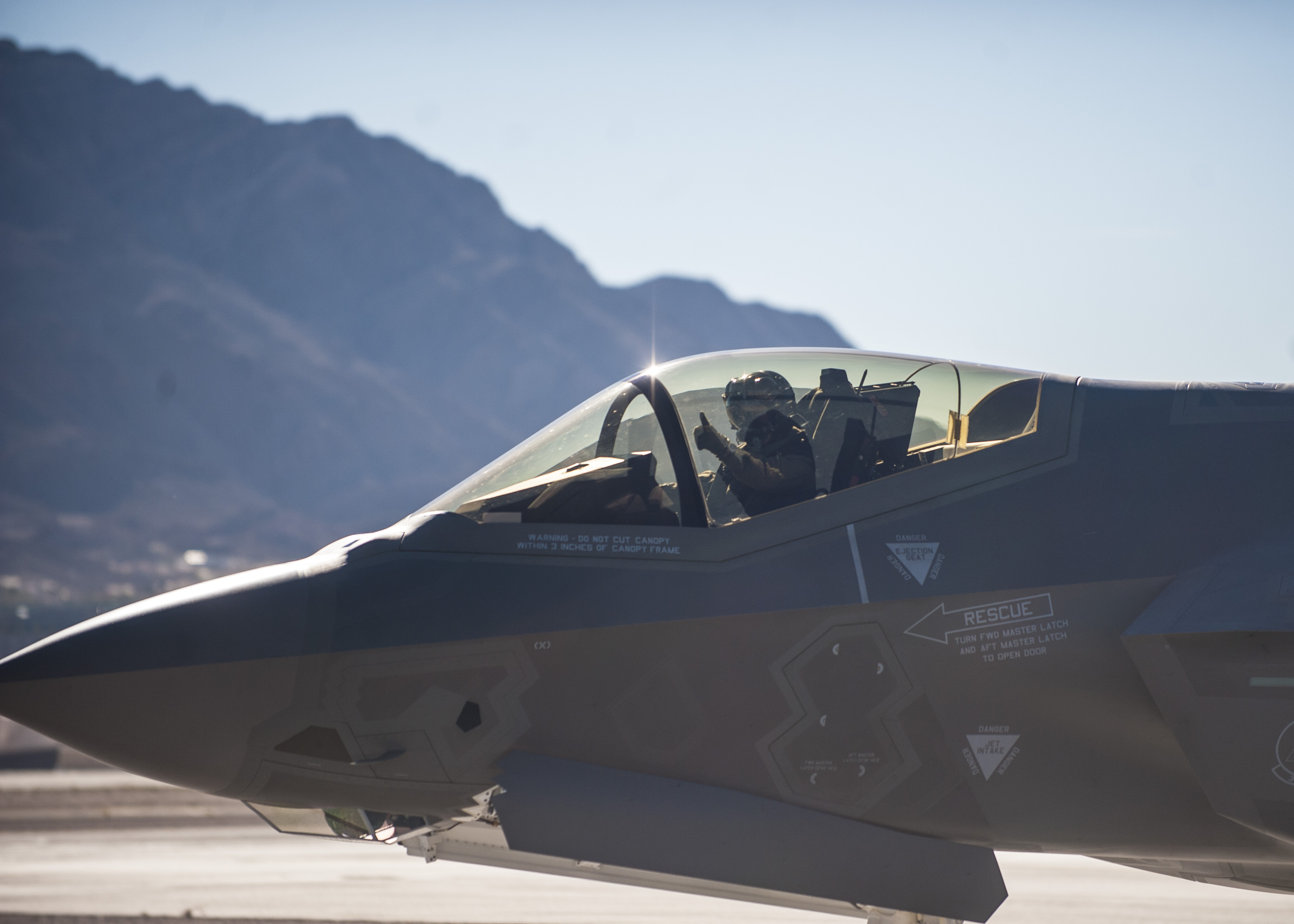 F35 takes center stage at Nellis Open House