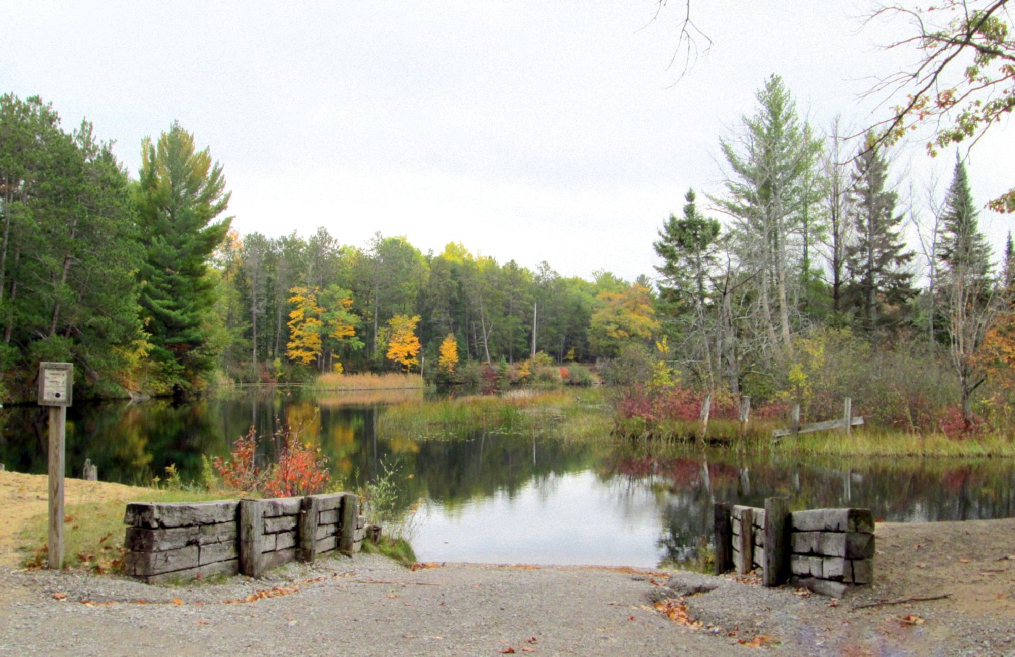 Around the campground offers river access for fishing, canoeing and kayaking.