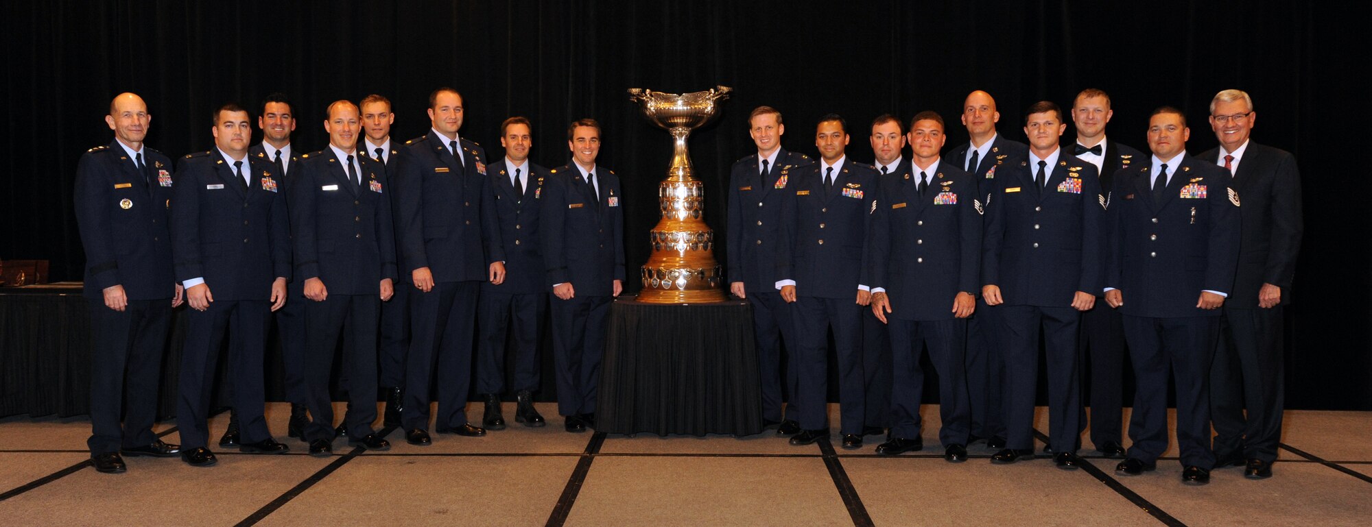 A group photo from the Fall Awards Dinner at the Marriott Crystal Gateway in Arlington, Va. (Courtesy photo)