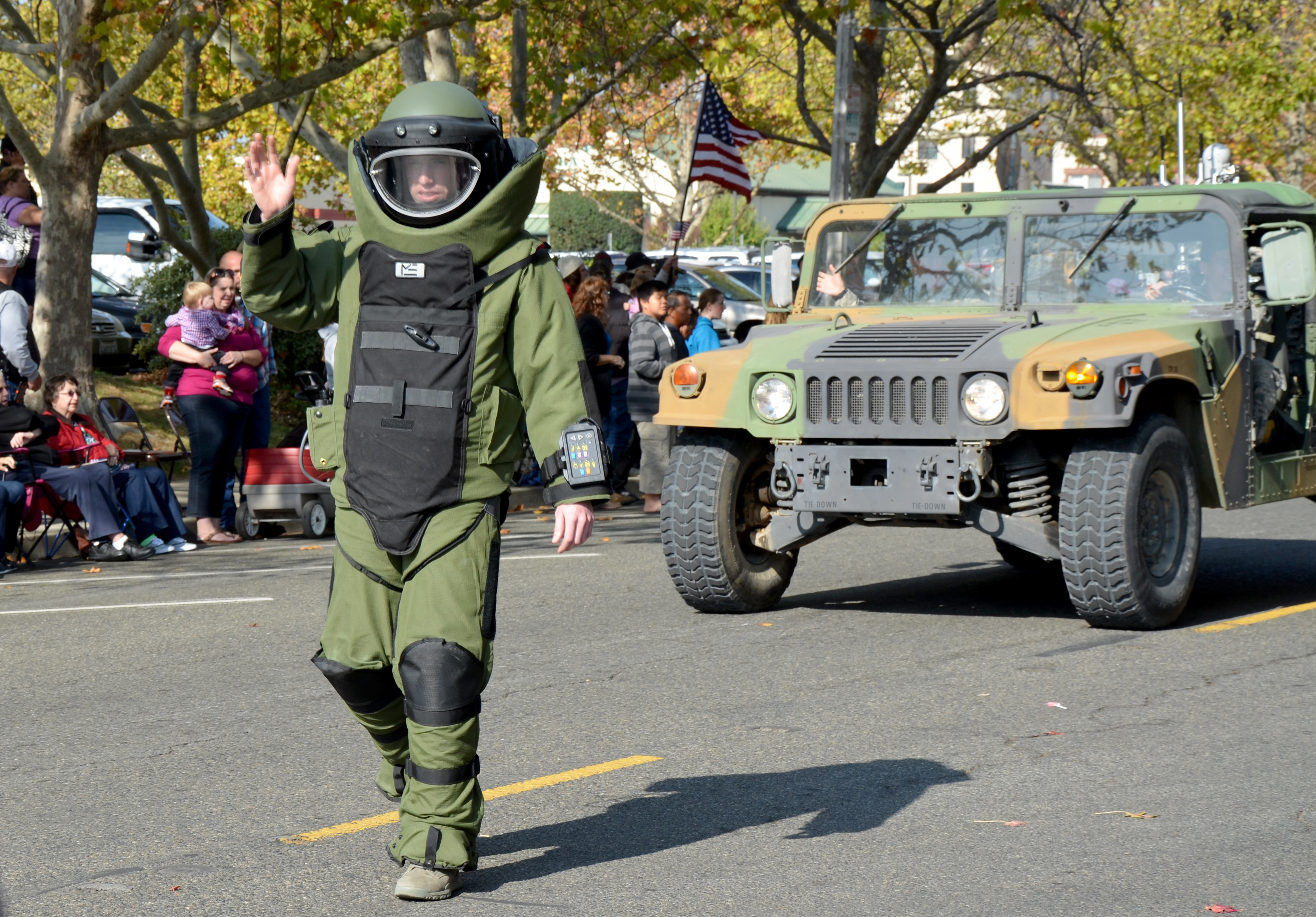 Team Beale featured in Yuba/Sutter Veterans Day Parade