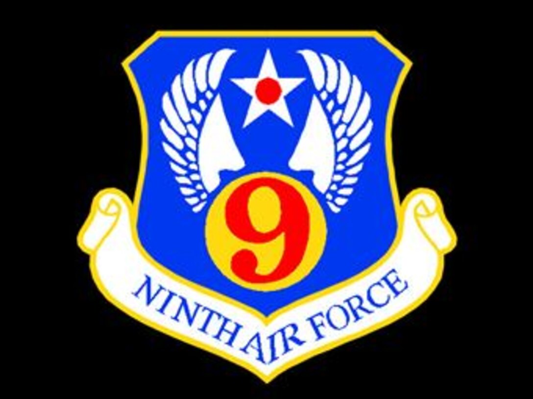 9th Air Force. (U.S. Air Force graphic)
