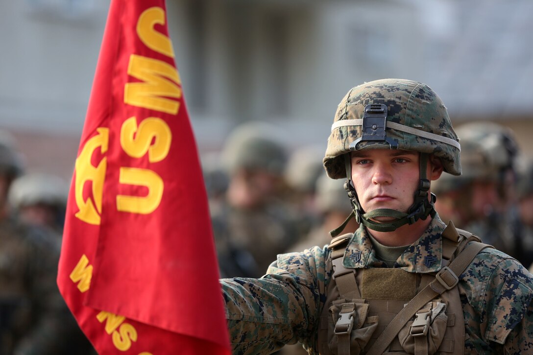 Marines and Sailors on Black Sea Rotational Force 14 worked hand-in-hand with Romanian Land Forces during exercise Platinum Lynx 15.3 in Focsani, Romania. Training included weapons familiarization classes, live-fire ranges and call-for-fire ranges, among more. The service members also participated in shooting competitions and sports competitions with their Romanian partners. Cohesion between Marines and the Romanian Land Forces was bolstered through this exercise. (U.S. Marine Corps photo by Lance Cpl. Ryan Young/released)
