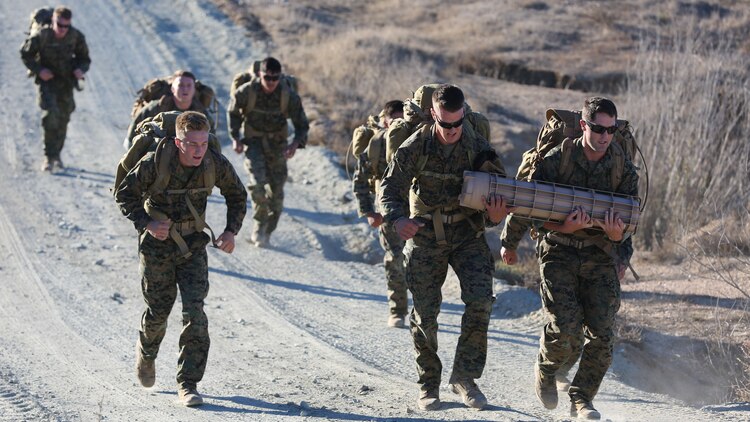 Force Company Physical Training An Average Day Marine Corps