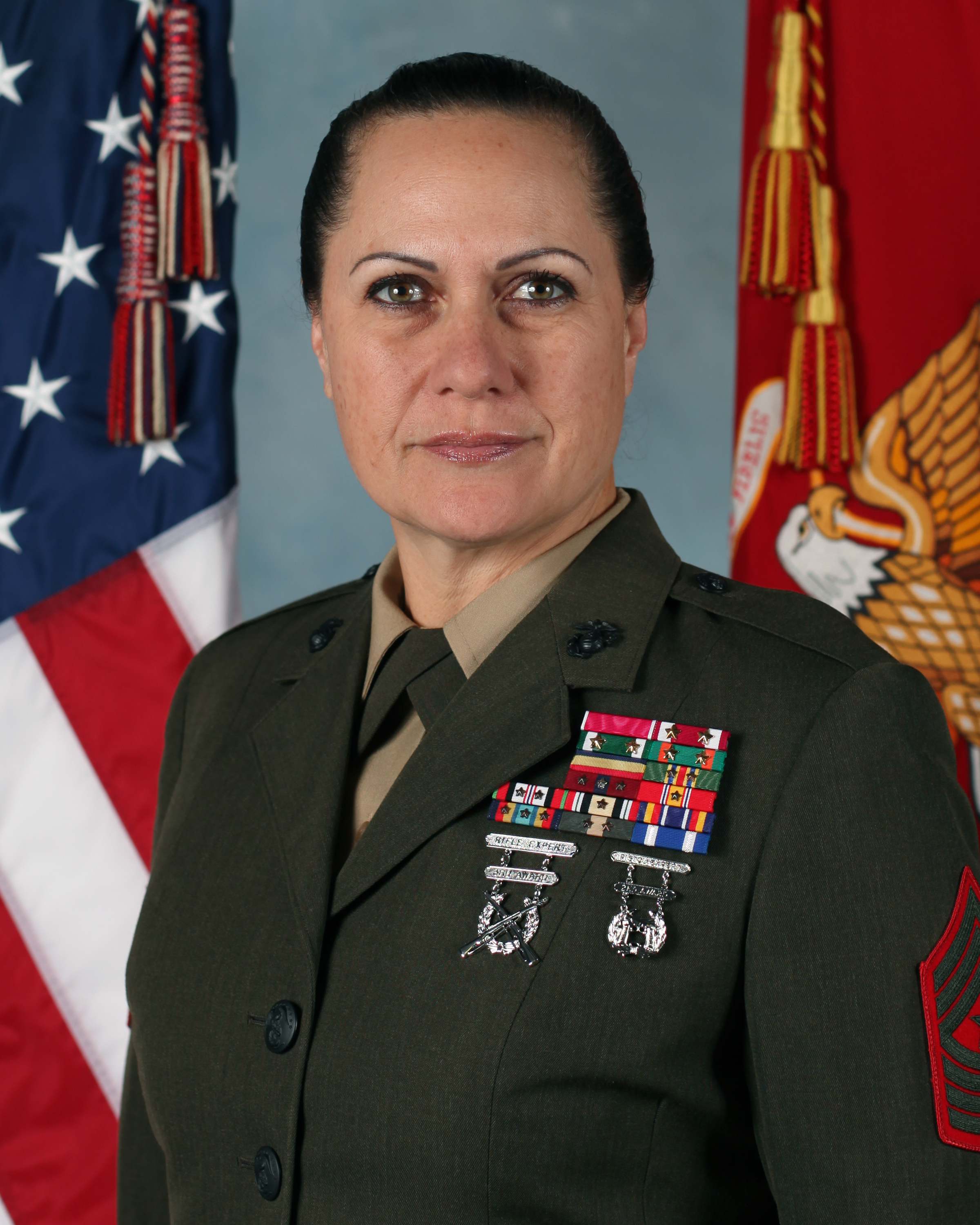 Sgt. Maj. Angela M. Maness > Marine Corps Recruit Depot, Parris Island ...