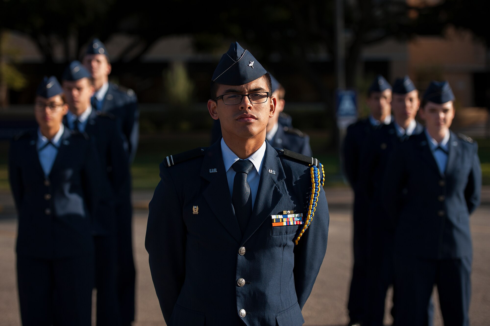 ASU Air Force ROTC honors veterans > Goodfellow Air Force Base