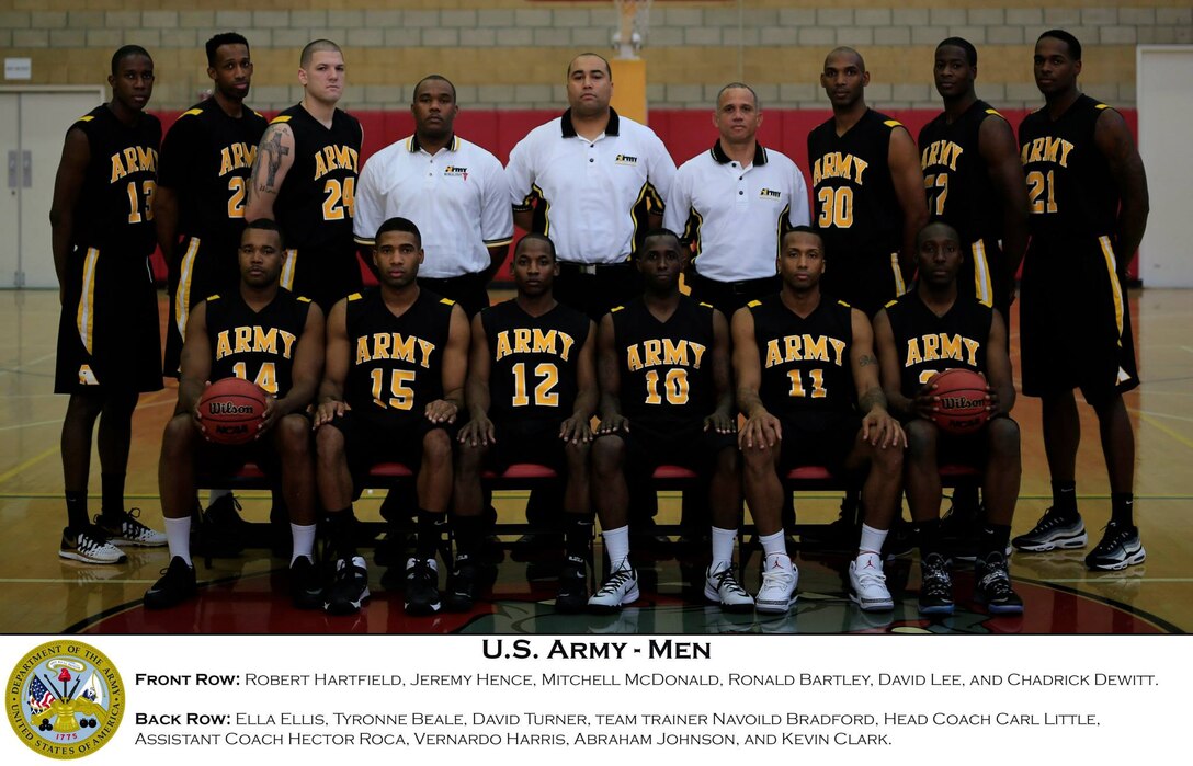 US All Army Men's Basketball Team