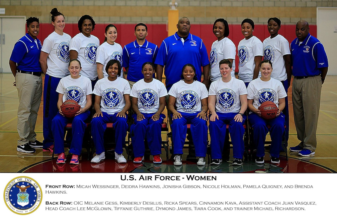 US All Air Force Women's Basketball Team