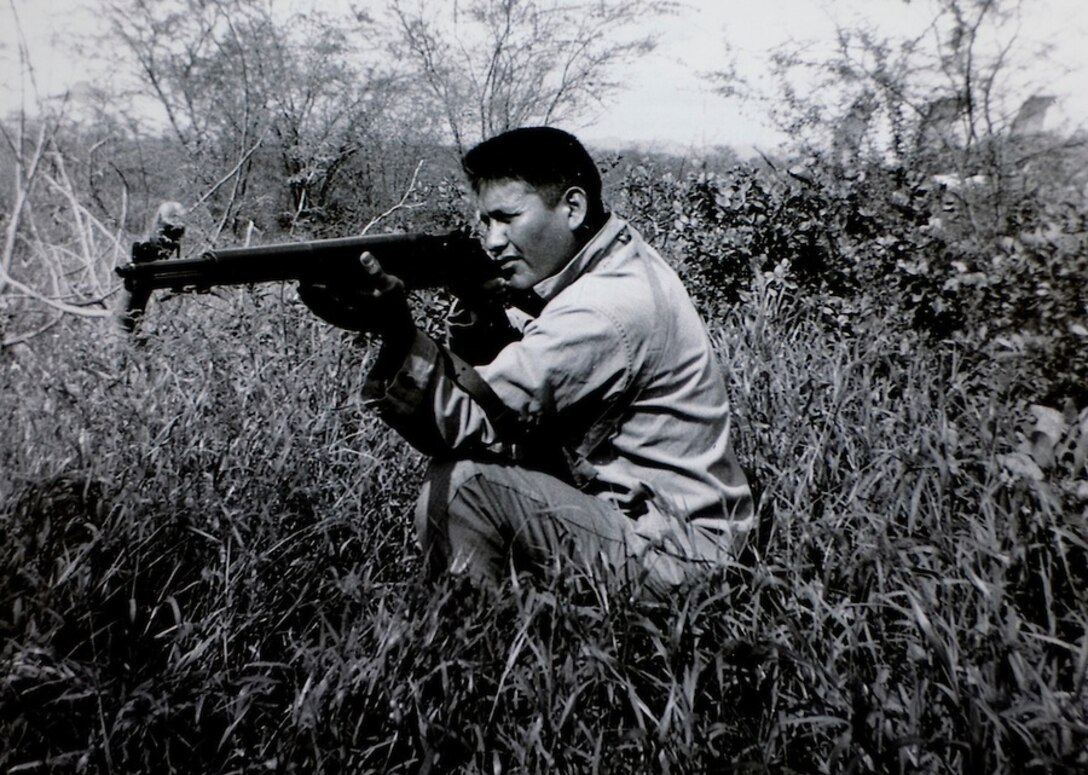 Chester Nez was one of the 29 original Navajo codetalkers charged with creating and transmitting the code. What used to take an hour to encrypt, transmit and decrypt on the mechanical Shackle encryption system could be transmitted orally by code-talkers in 40 seconds, giving the Americans the edge in battlefield communications against the Japanese in the Pacific.