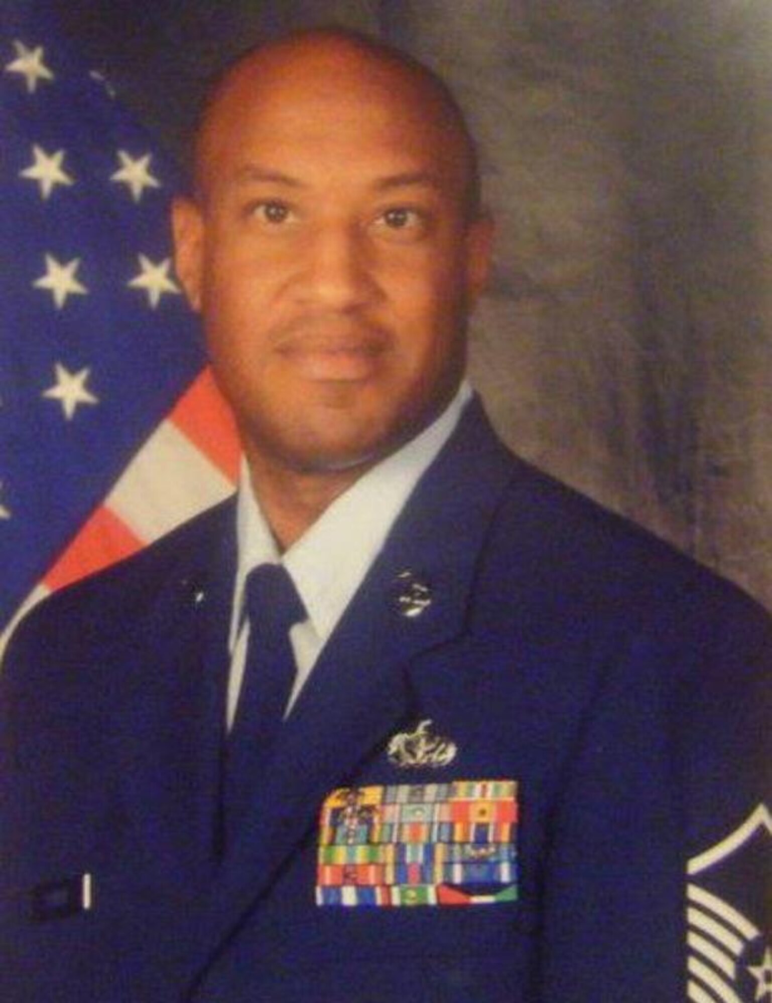 Roland Cooper, a warehouse technician for Chinega Support Services served in the U.S. Air Force from 1989-2010. For some veterans the call to duty does not end when their service contract does, and they continue working with the military to help shape today’s Air Force. (Courtesy Photo)