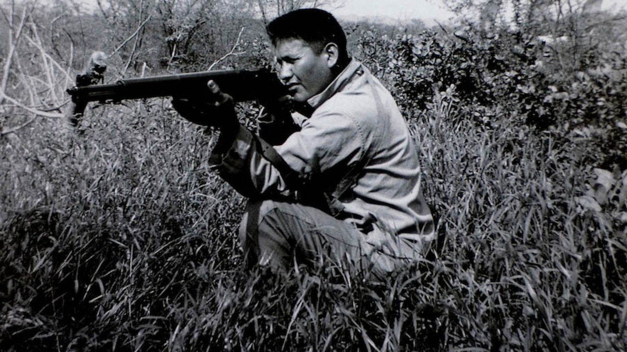 Chester Nez was one of the 29 original Navajo codetalkers charged with creating and transmitting the code. What used to take an hour to encrypt, transmit and decrypt on the mechanical Shackle encryption system could be transmitted orally by code-talkers in 40 seconds, giving the Americans the edge in battlefield communications against the Japanese in the Pacific.