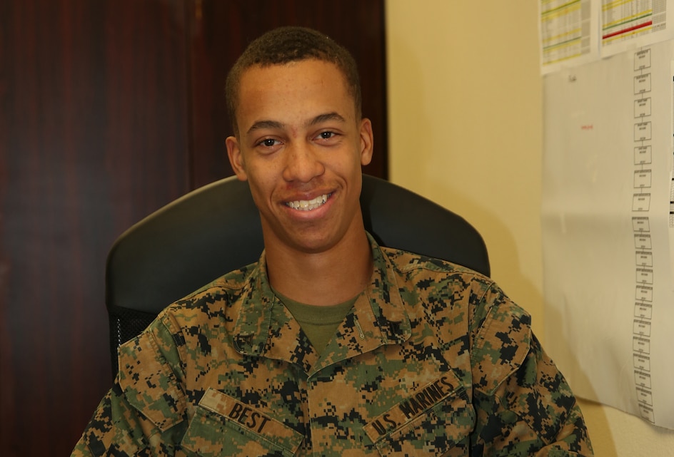 Best is passionate about photography and cars. His favorite cars are imports because he enjoys their uniquely customized projects. (Official Marine Corps photo by Lance Cpl. Olivia Day/Released)