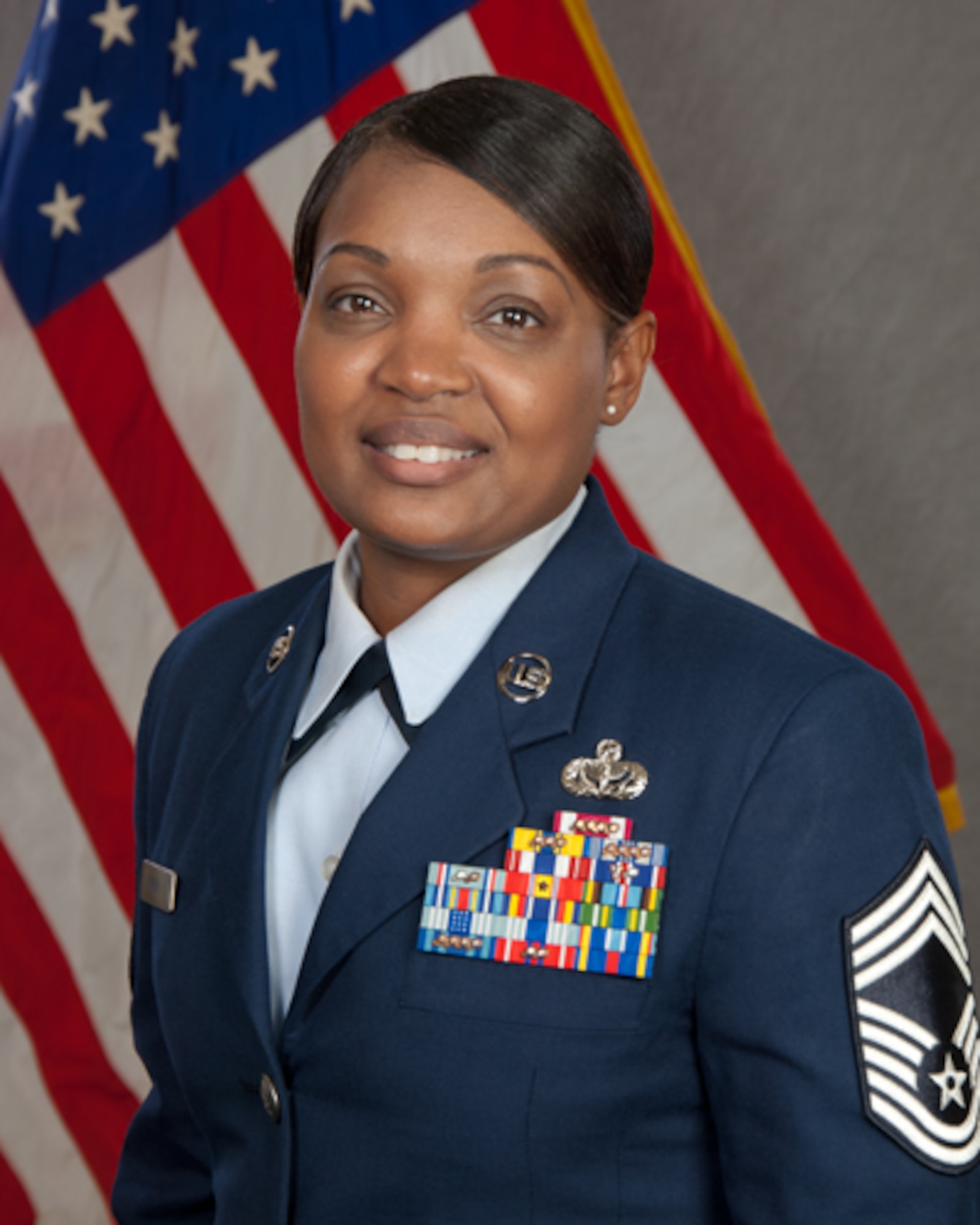 Chief Master Sgt. Melvina Smith, 71st Mission Support Group superintendent. (U.S. Air Force photo/Terry Wasson) 