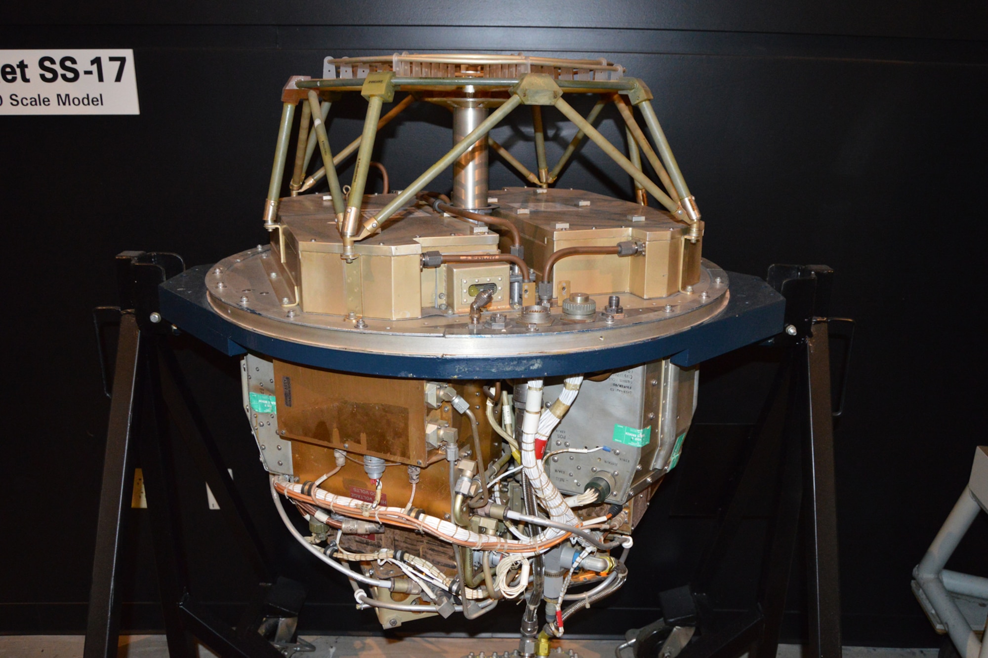 DAYTON, Ohio -- Emergency Rocket Communications System exhibit in the Missile and Space Gallery at the National Museum of the United States Air Force. (U.S. Air Force photo)
