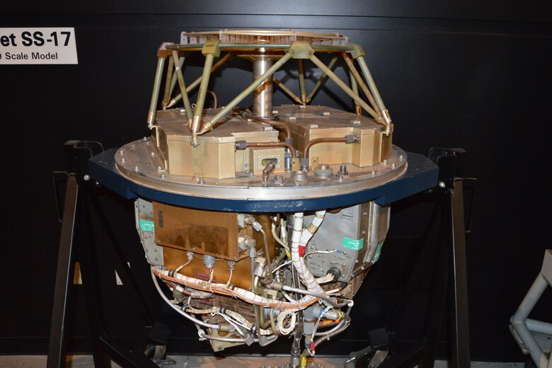 DAYTON, Ohio -- Emergency Rocket Communications System exhibit in the Missile and Space Gallery at the National Museum of the United States Air Force. (U.S. Air Force photo)
