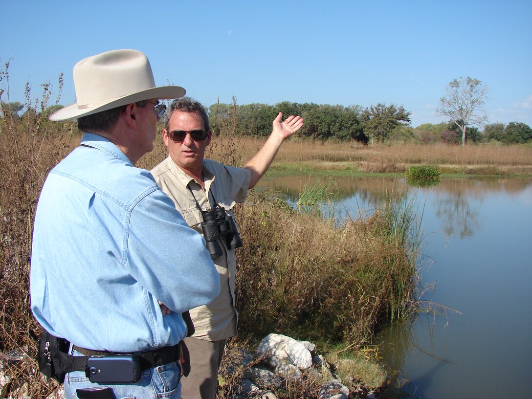 Bird Watching at the Lower Chain of Wetlands in Dallas, Texas