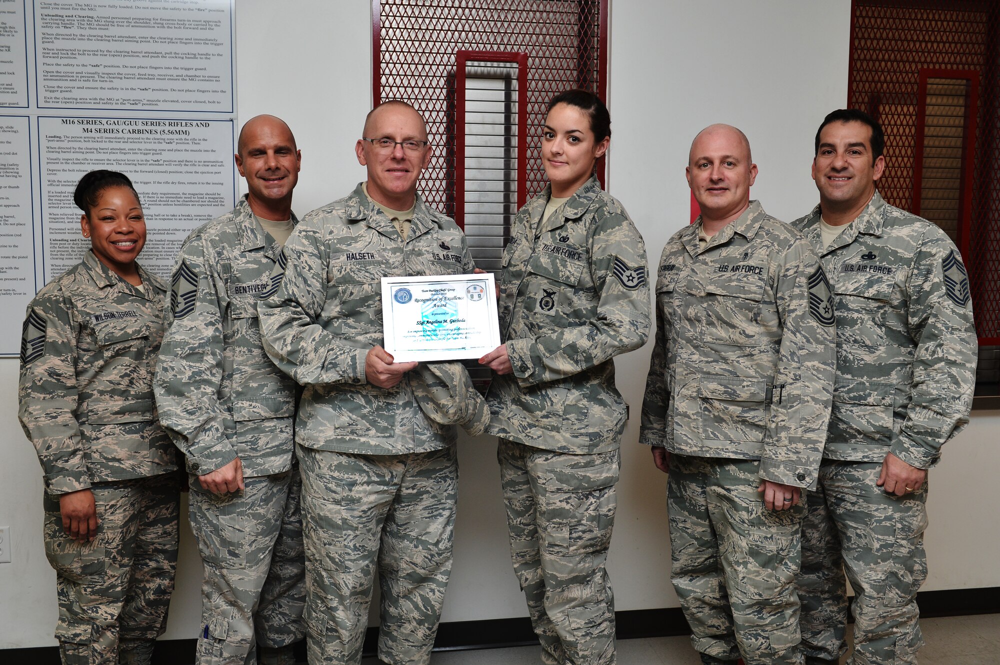 Chief's Group award presentation