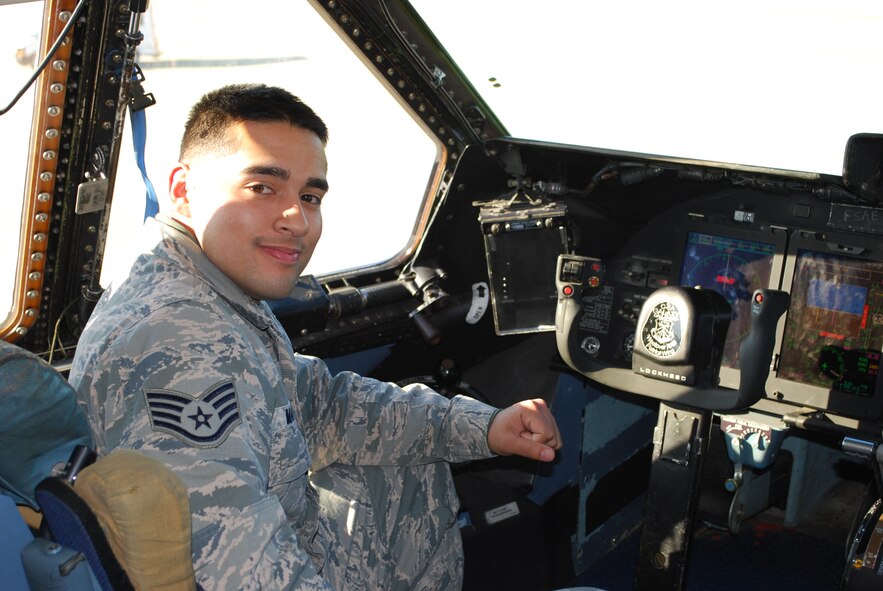 “The incentive flight was great,” said Staff Sgt. Eric Martinez, a knowledge operations management specialist, 433rd Airlift Wing, Joint Base San Antonio-Lackland, Texas. “I appreciated the opportunity and I’m glad the program is around. Thank you OPS.” (Courtesy photo)