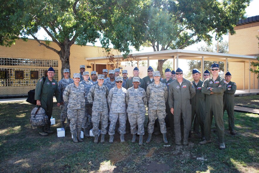 The 433rd Airlift Wing incentive flight program is available to all “Alamo Wing” members as a reward for their outstanding performance. The program gives members an opportunity to broaden their Air Force knowledge of the 433rd Airlift Wing’s mission and delivery capabilities of the C-5A. Interested members should contact their supervisors or public Affairs office for more information on the next incentive flight. (Courtesy photo)